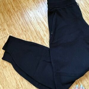 lululemon athletica Black Straight-Leg Jogger Pants